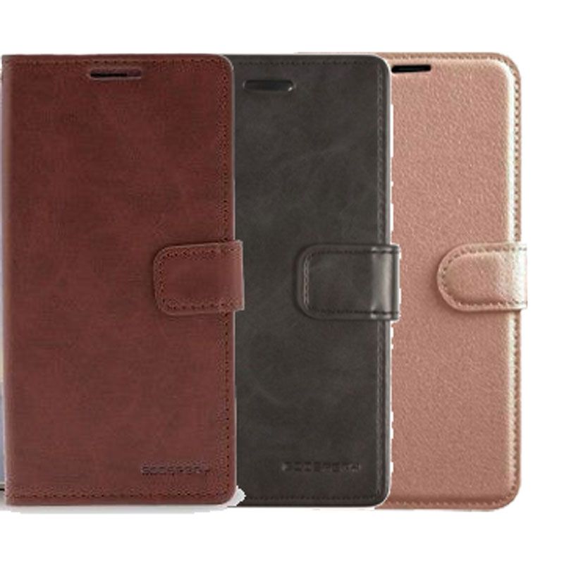 Mercury Blue Moon Diary Leather Case Cover For Galaxy S26 Ultra (Magsafe Compatible)