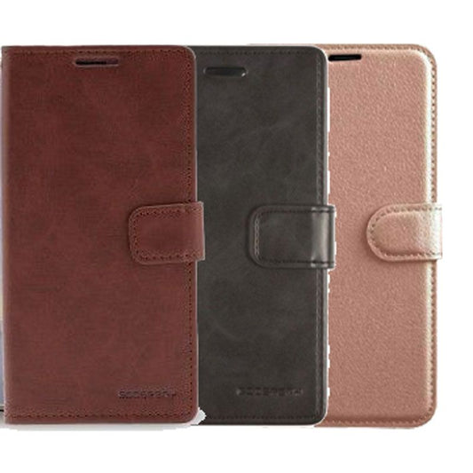 Mercury Blue Moon Diary Leather Case Cover For Galaxy S26 Ultra (Magsafe Compatible)