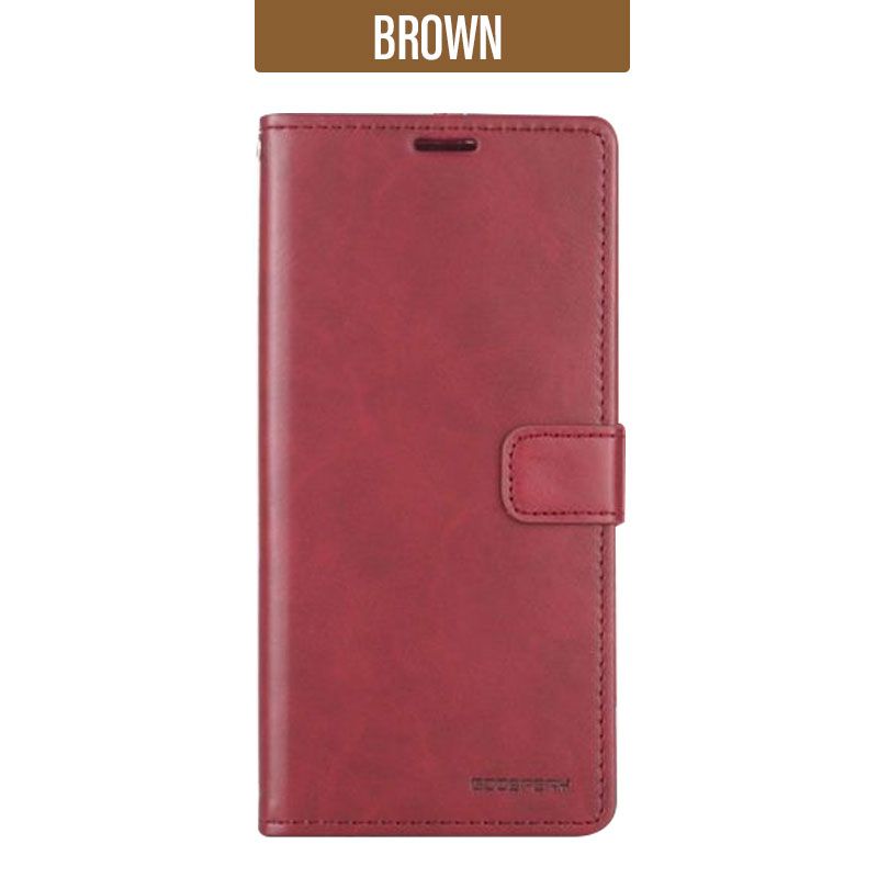 Mercury Blue Moon Diary Leather Case Cover For iPhone 17