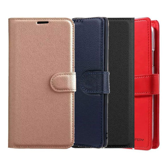 Mercury Blue Moon Diary Wallet Leather Case Cover For Galaxy A16