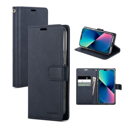Mercury Blue Moon Diary Leather Case Cover For iPhone 17 Air