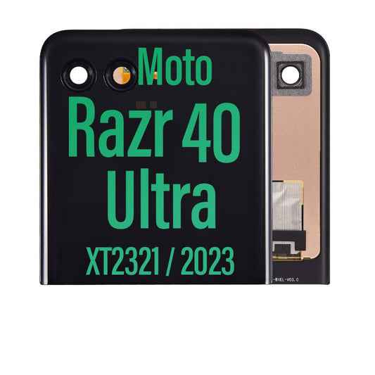 LCD Touch Screen Assembly for Motorola Moto Razr 40 Ultra- OUTER