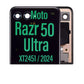 LCD Touch Screen Assembly for Motorola Moto Razr 50 Ultra- OUTER