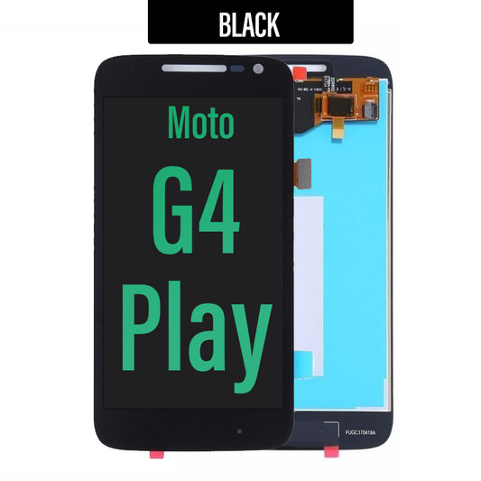 LCD Screen and Digitizer Assembly For Motorola G4 Play- Black
