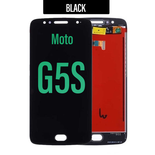 LCD Touch Screen Assembly for Motorola Moto G5S- Black
