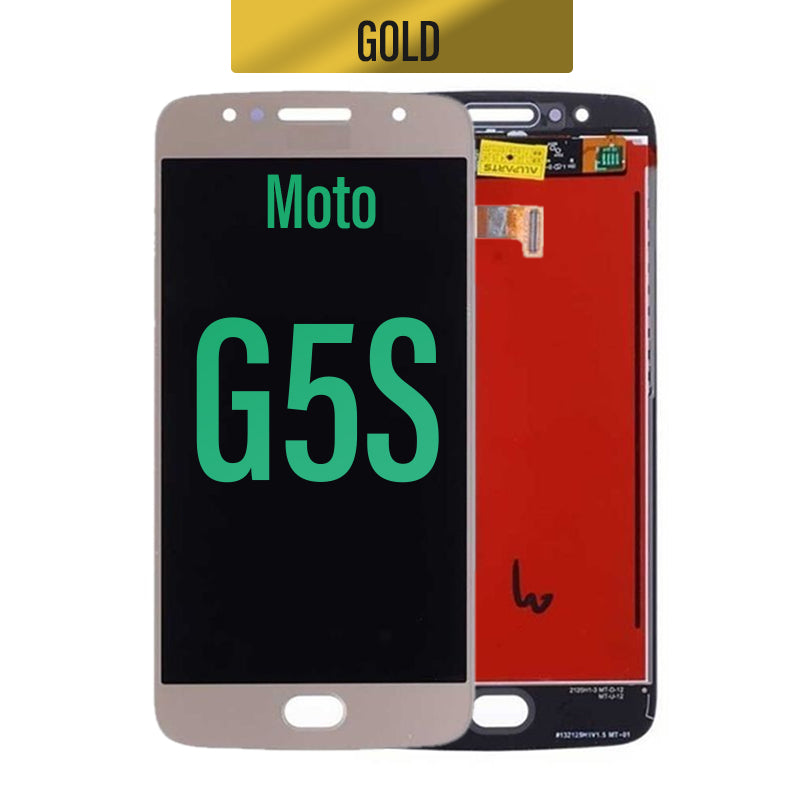 LCD Touch Screen Assembly for Motorola Moto G5S- Gold