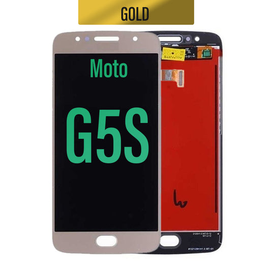 LCD Touch Screen Assembly for Motorola Moto G5S- Gold