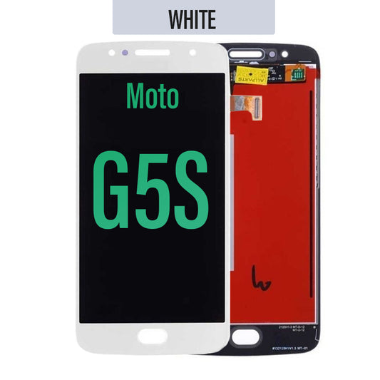LCD Touch Screen Assembly for Motorola Moto G5S- White