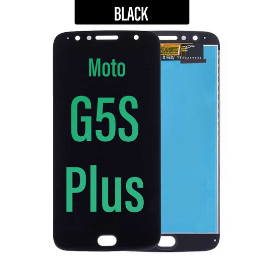 LCD Touch Screen Assembly for Motorola Moto G5S Plus- Black