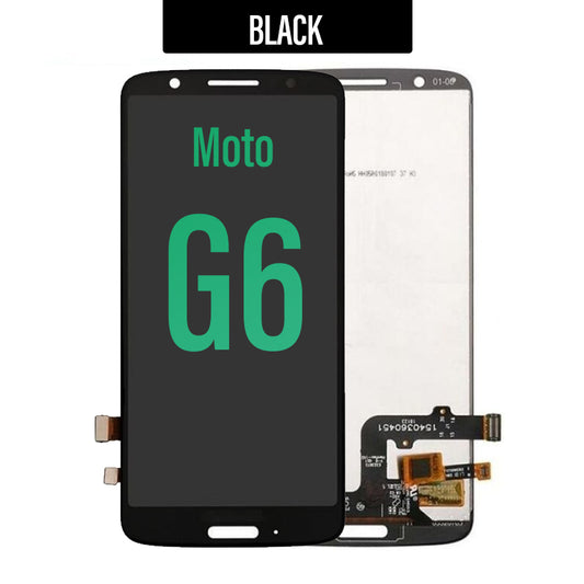 LCD Touch Screen Assembly for Motorola Moto G6- Black