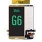 LCD Touch Screen Assembly for Motorola Moto G6- Blus Gold