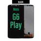 LCD Touch Screen Assembly for Motorola Moto G6 Play- Black