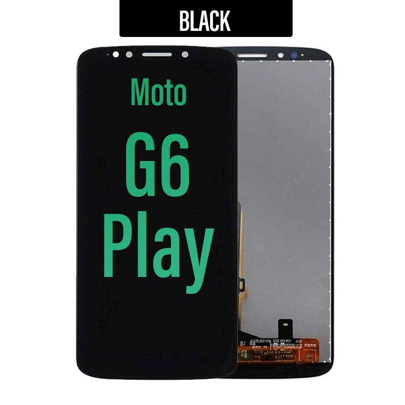 LCD Touch Screen Assembly for Motorola Moto G6 Play- Black