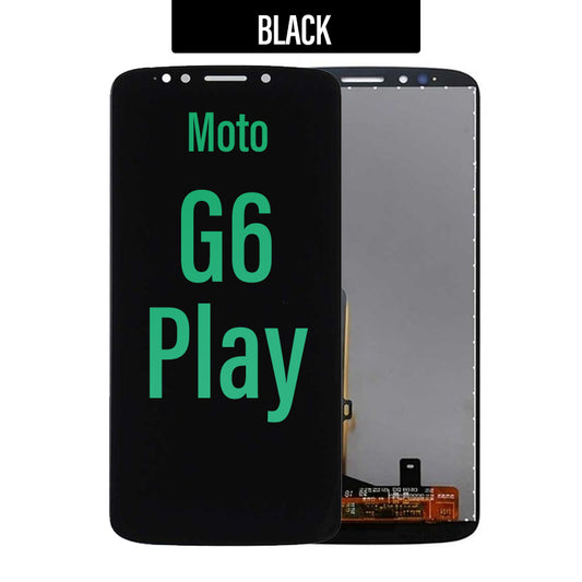 LCD Touch Screen Assembly for Motorola Moto G6 Play- Black