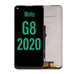 LCD Touch Screen Assembly Compatible For Motorola Moto G8 2020