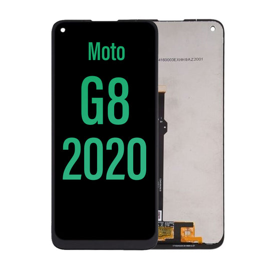 LCD Touch Screen Assembly Compatible For Motorola Moto G8 2020