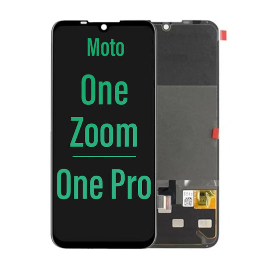 LCD Touch Screen Assembly for Motorola Moto One Zoom/ One Pro