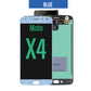 LCD Touch Screen Assembly for Motorola X4- Blue