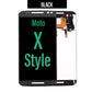 LCD Touch Screen Assembly for Motorola X Style- Black
