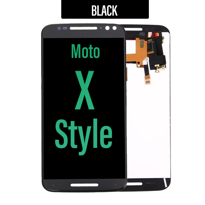 LCD Touch Screen Assembly for Motorola X Style- Black