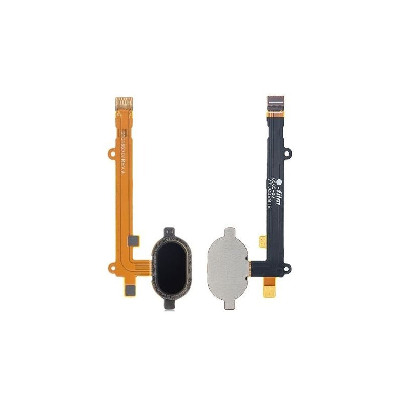 Home Button Flex Assembly for Moto Z2 Play- Black
