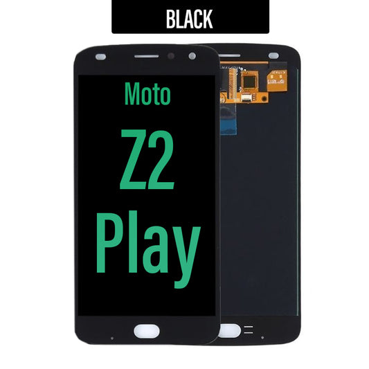 LCD Digitizer Touch Screen Assembly for Moto Z2 Play-Black