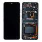 LCD Touch Screen Assembly With Frame for Motorola Razr 40 5G- Black