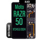 LCD Touch Screen Assembly With Frame for Motorola Razr 50