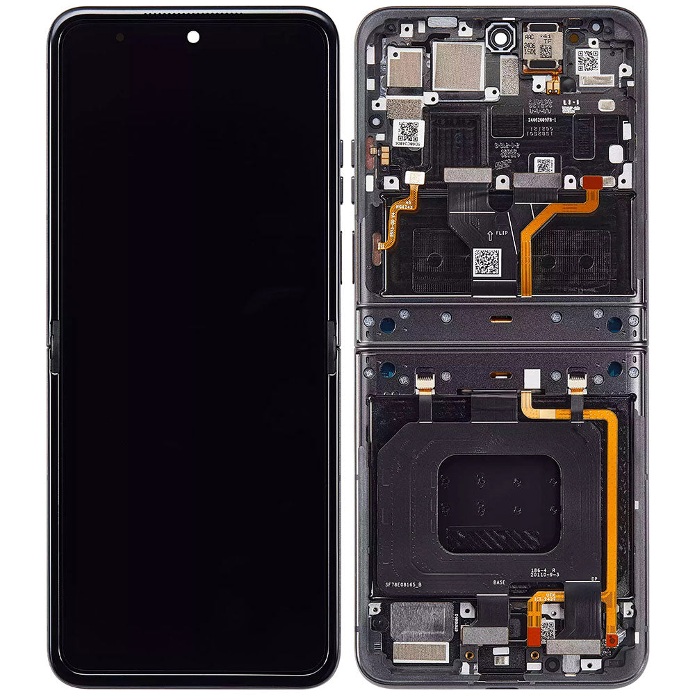 LCD Touch Screen Assembly With Frame for Motorola Razr 50