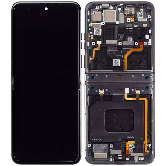 LCD Touch Screen Assembly With Frame for Motorola Razr 50