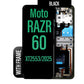 LCD Touch Screen Assembly With Frame for Motorola Razr 60