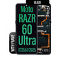 LCD Touch Screen Assembly With Frame for Motorola Razr 60 Ultra
