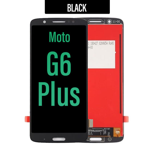 LCD Touch Screen Assembly for Motorola Moto G6 Plus- Black