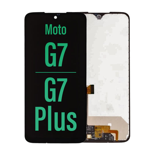 LCD Touch Screen Assembly Compatible For Motorola Moto G7/ G7 Plus
