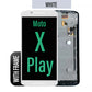 Motorola Moto X Play LCD Digitizer Assembly Frame- White