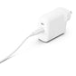 Cygnett PowerPlus 60W (30W x2) Dual Port USB-C PD Travel-Ready Fast Wall Charger -White