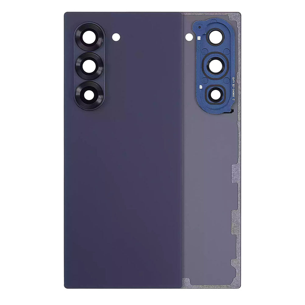 Back Glass Cover with Camera Lens For Galaxy Z Fold6
