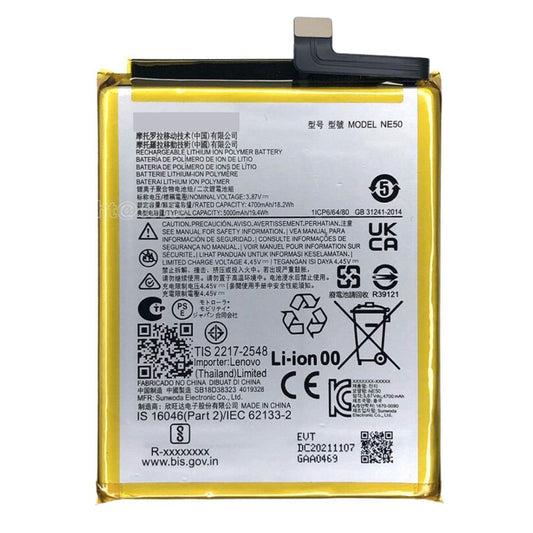 Battery Replacement Compatible For Motorola Moto G52/ G82 5G/ G72/ G71s - NE50