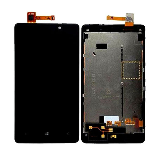 Lumia 820 LCD Touch Screen Assembly with Frame