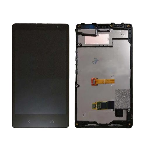 Nokia X2 Dual LCD Touch Screen Assembly with Frame