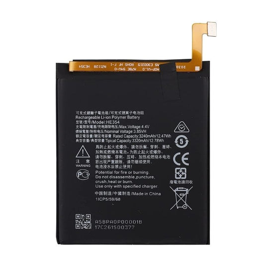 Nokia 9 Pureview HE354 3240mAh Battery Replacement