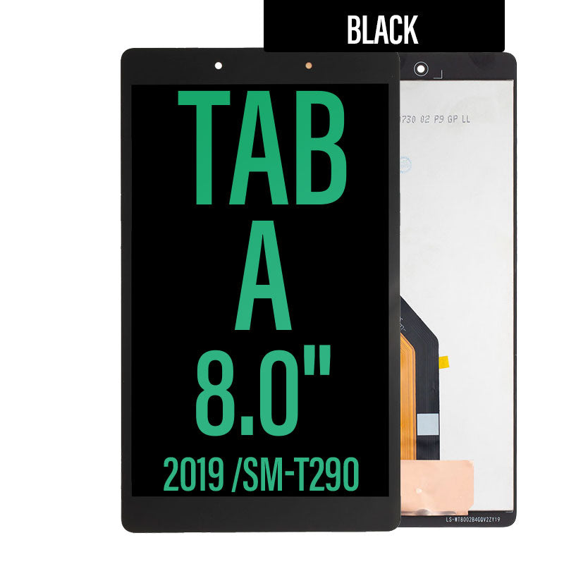 LCD Touch Screen Assembly For Galaxy Tab A 8.0 (2019) SM-T290 - Black