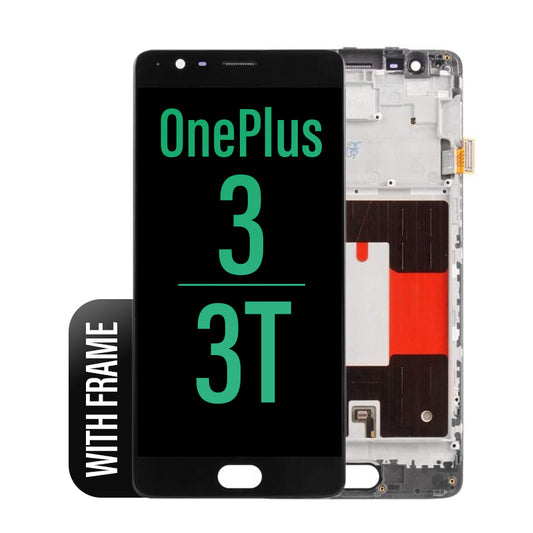 LCD Touch Screen Assembly With Frame Replacement For OnePlus 3/ 3T