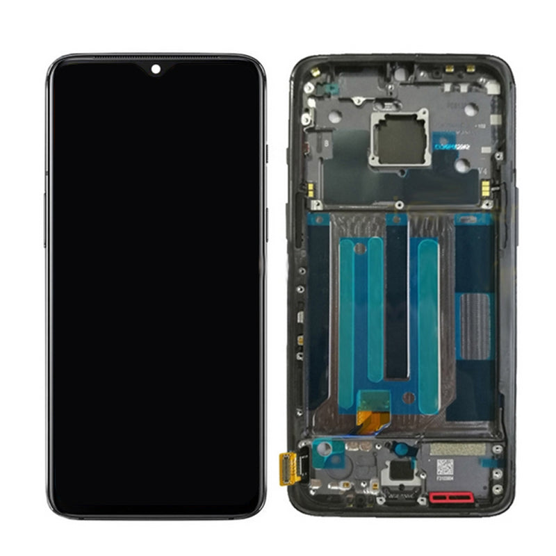 LCD Digitizer Screen Assembly With Frame for OnePlus 7