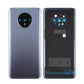 Back Glass Cover with Camera Lens For OnePlus 7T - Frosted Silver