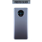 Back Glass Cover with Camera Lens For OnePlus 7T - Frosted Silver