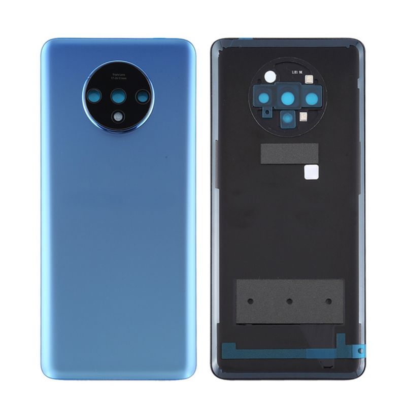 Back Glass Cover with Camera Lens For OnePlus 7T - Glacier Blue