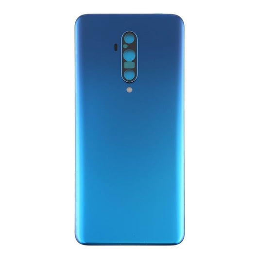 Back Glass Cover with Camera Lens Replacement for OnePlus 7T Pro - Blue