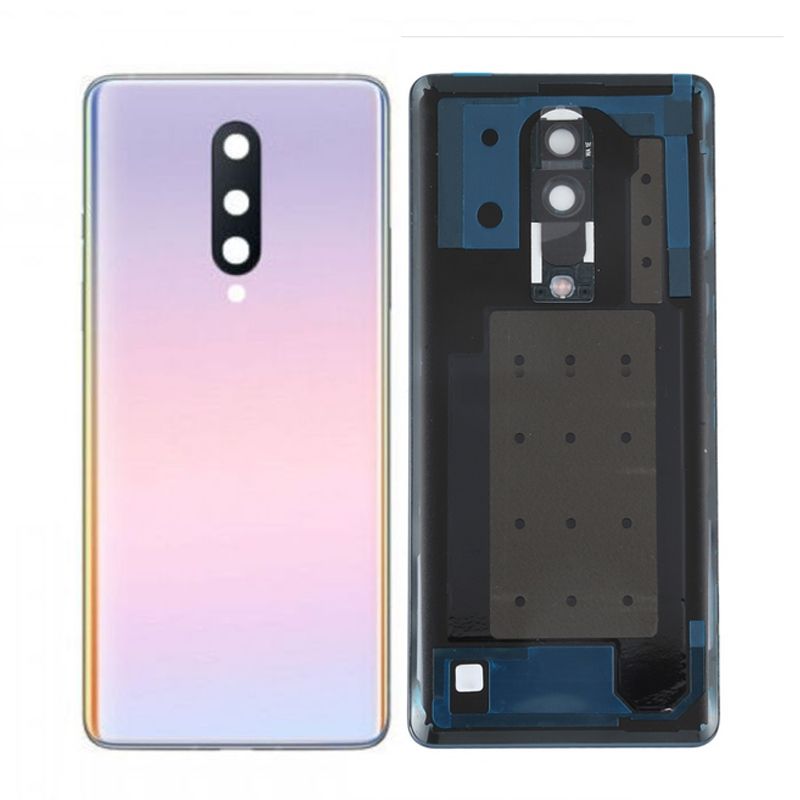 Back Glass Cover with Camera Lens For OnePlus 8 - Interstellar Glow