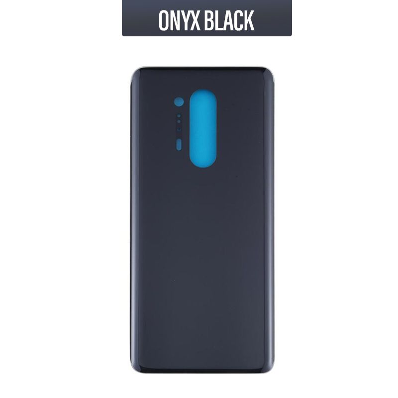 Back Glass Cover For OnePlus 8 Pro - Onyx Black
